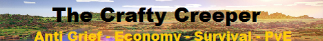 The Crafty Creeper – Anti Grief/Economy