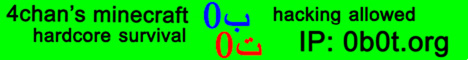 0b0t.org – Minecraft Anarchy Server