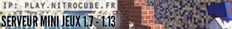 Nitrocube | Serveur Mini Jeux