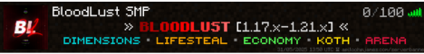 BloodLust SMP