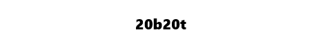 20b20t